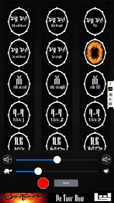 Tangkapan skrin Metal Drum Loops 2