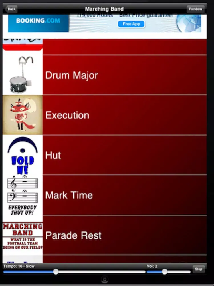 Marching Band Drum Loops iPad  Screenshots