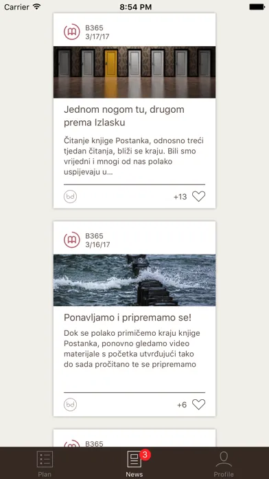 Capturas de pantalla de Biblija365