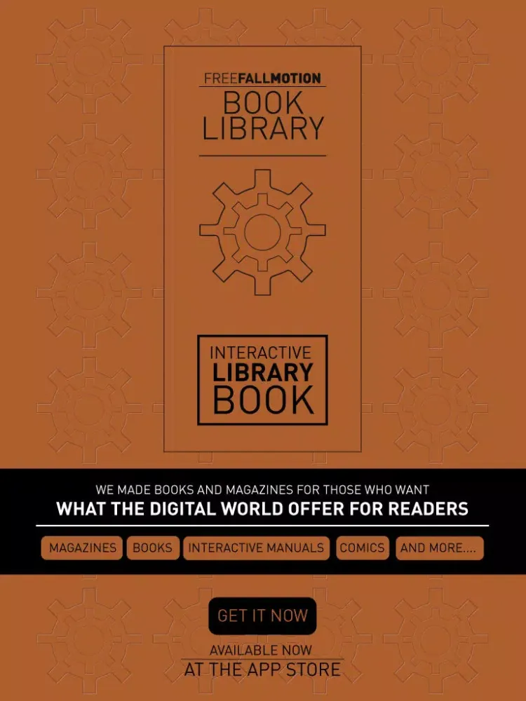 ภาพหน้าจอของ FreeFallMotion Book Library iPad 