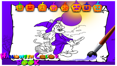 Capturas de pantalla de Halloween Coloring Pages Game