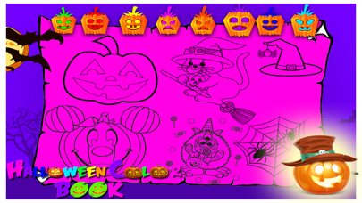 Capturas de pantalla de Halloween Coloring Pages Game