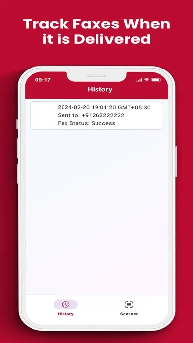 Ảnh chụp màn hình của Fax: send & receive for iphone