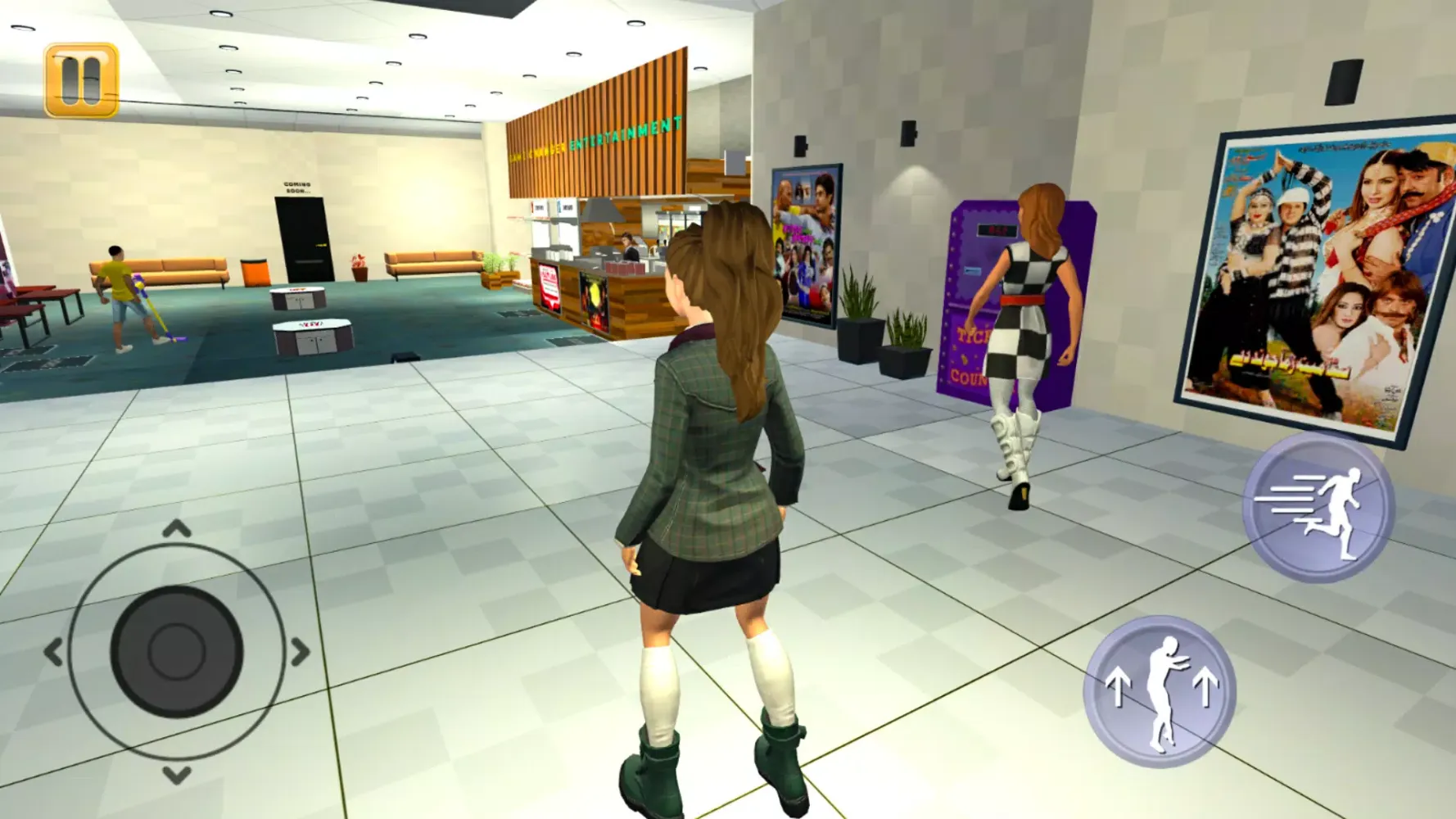Capturas de pantalla de Cinema 3D Game