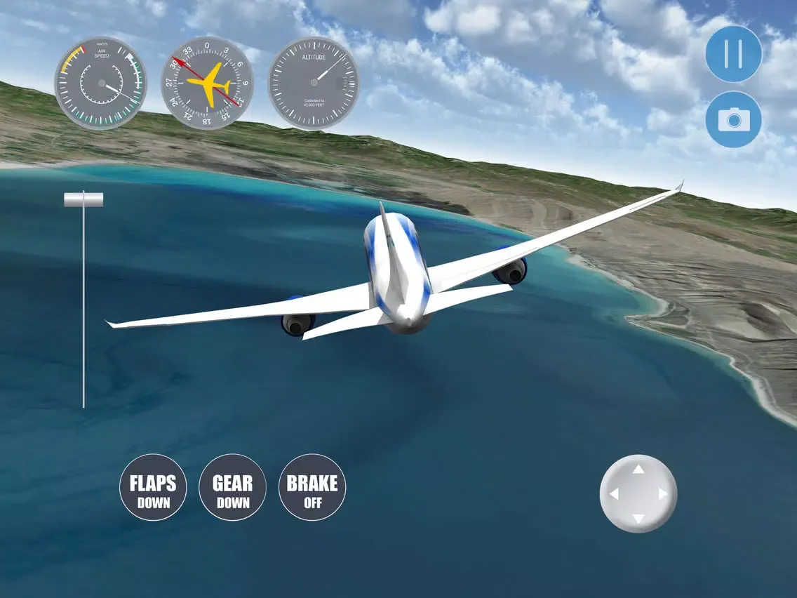 Salt Lake City Flight Simulator iPad 应用截图