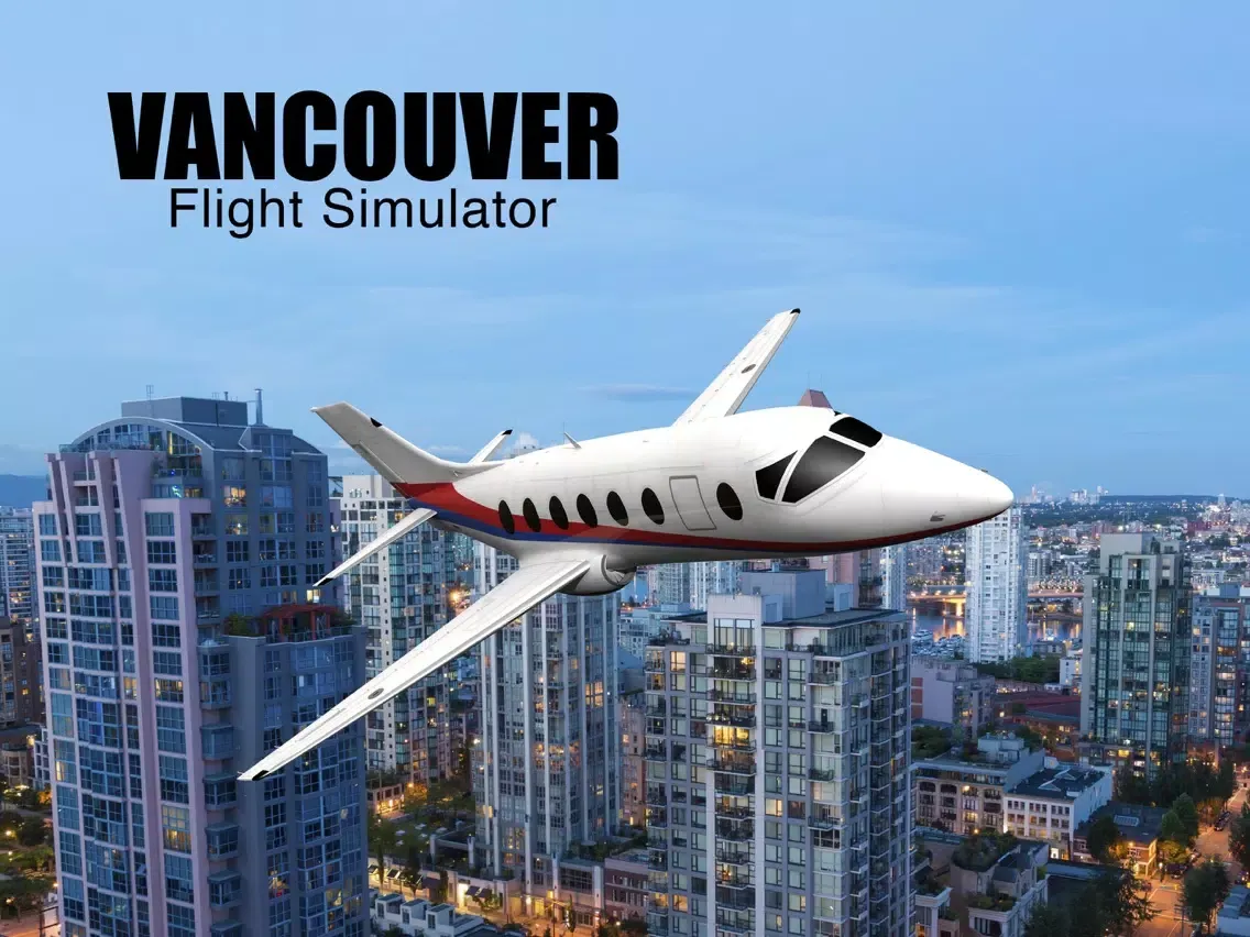 Capturas de tela do Vancouver Flight Simulator iPad 