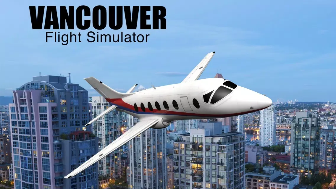 Capturas de tela do Vancouver Flight Simulator
