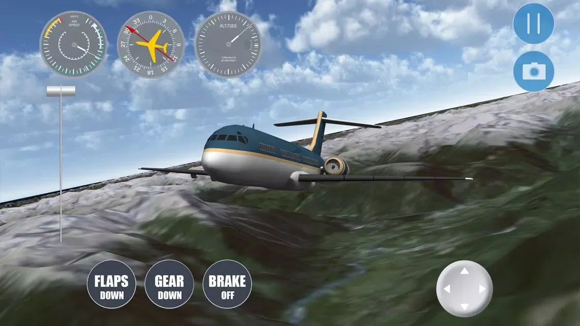Capturas de tela do Vancouver Flight Simulator