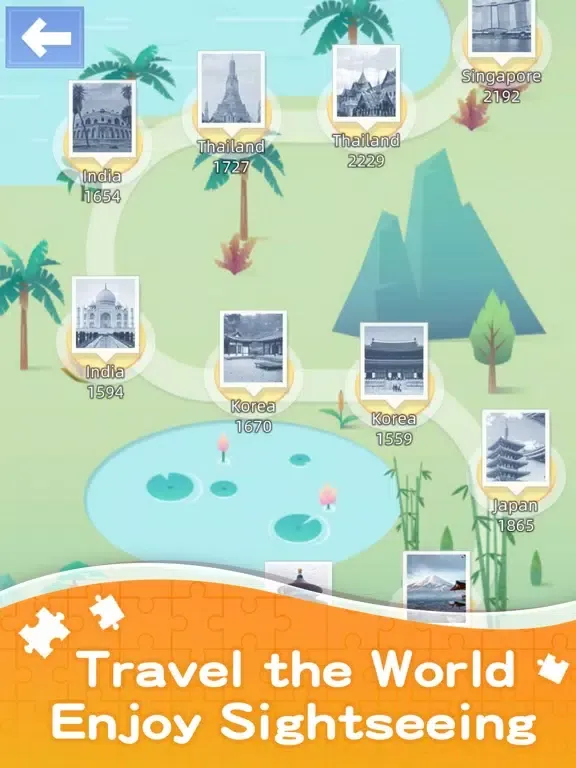 Slide Bricks - World Tour iPad  Screenshots