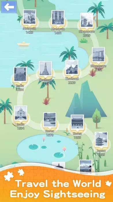 Slide Bricks - World Tour Screenshots