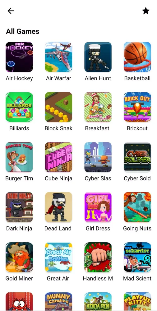 All Games, All Game in one, New Games : Free Game 스크린샷