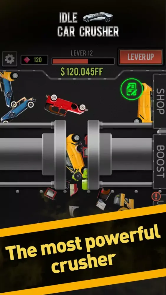 Capturas de tela do Idle Car Crusher