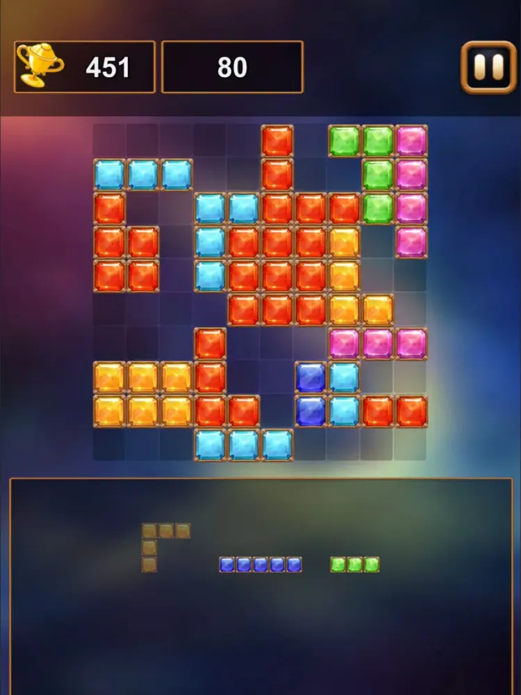 Ảnh chụp màn hình của Block Puzzle Classic 1010 iPad 