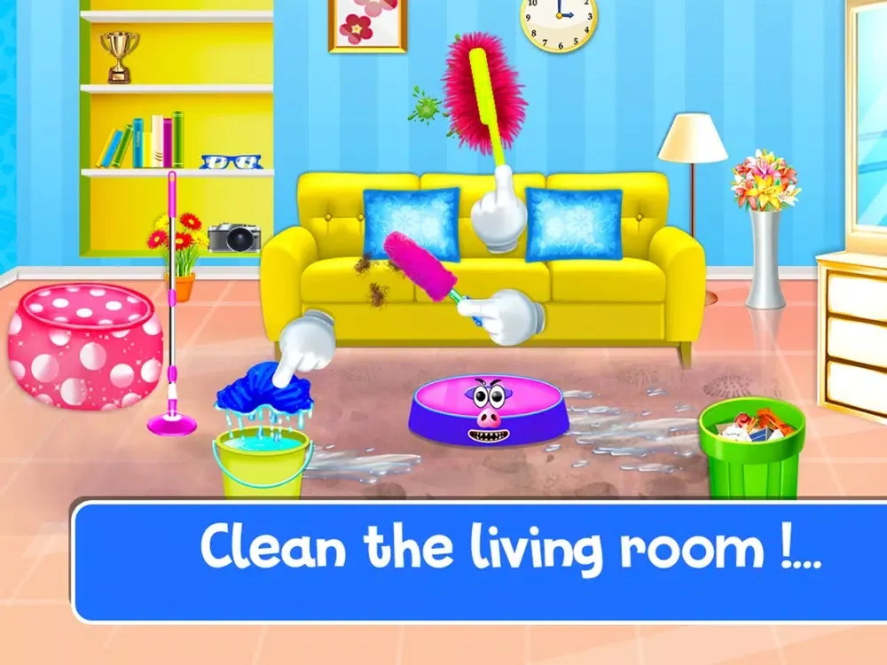 Captures d'écran de Clean Up - Cleaning Girls Game iPad 