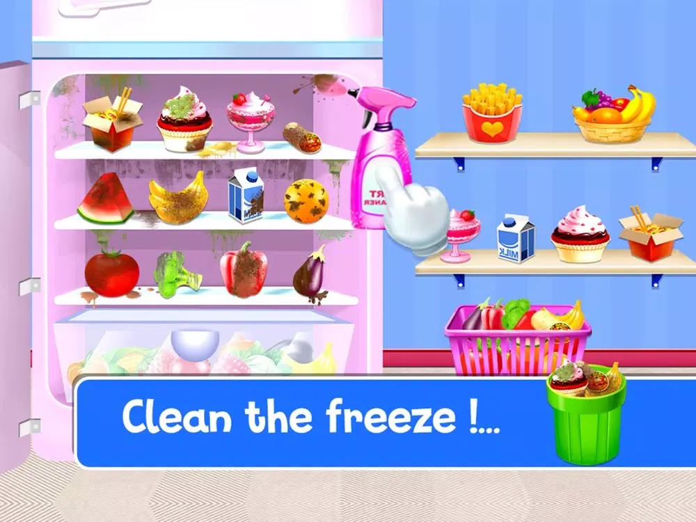 Captures d'écran de Clean Up - Cleaning Girls Game iPad 