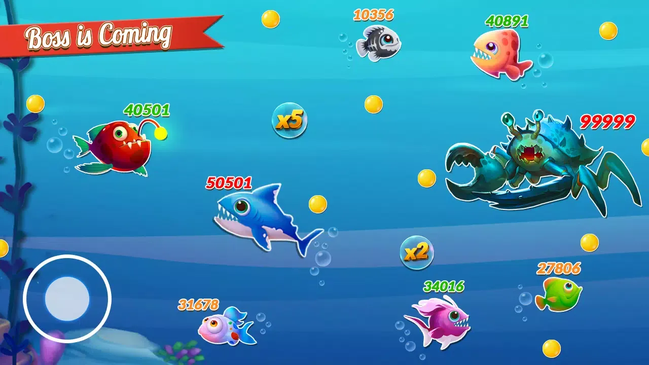 ภาพหน้าจอของ Fish.IO Fish Games Shark Games