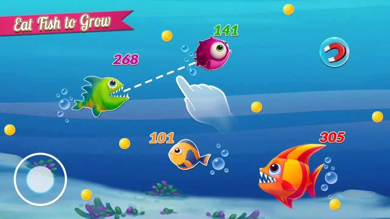 ภาพหน้าจอของ Fish.IO Fish Games Shark Games