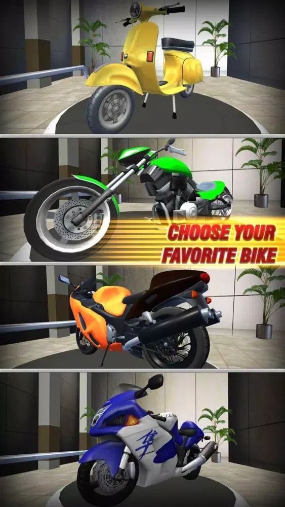 Capturas de tela do Bike Moto Traffic Racer