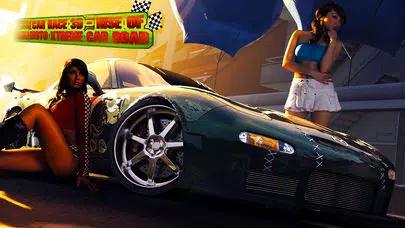 Captures d'écran de Rise of Moto Xtreme: Car Racing 3D