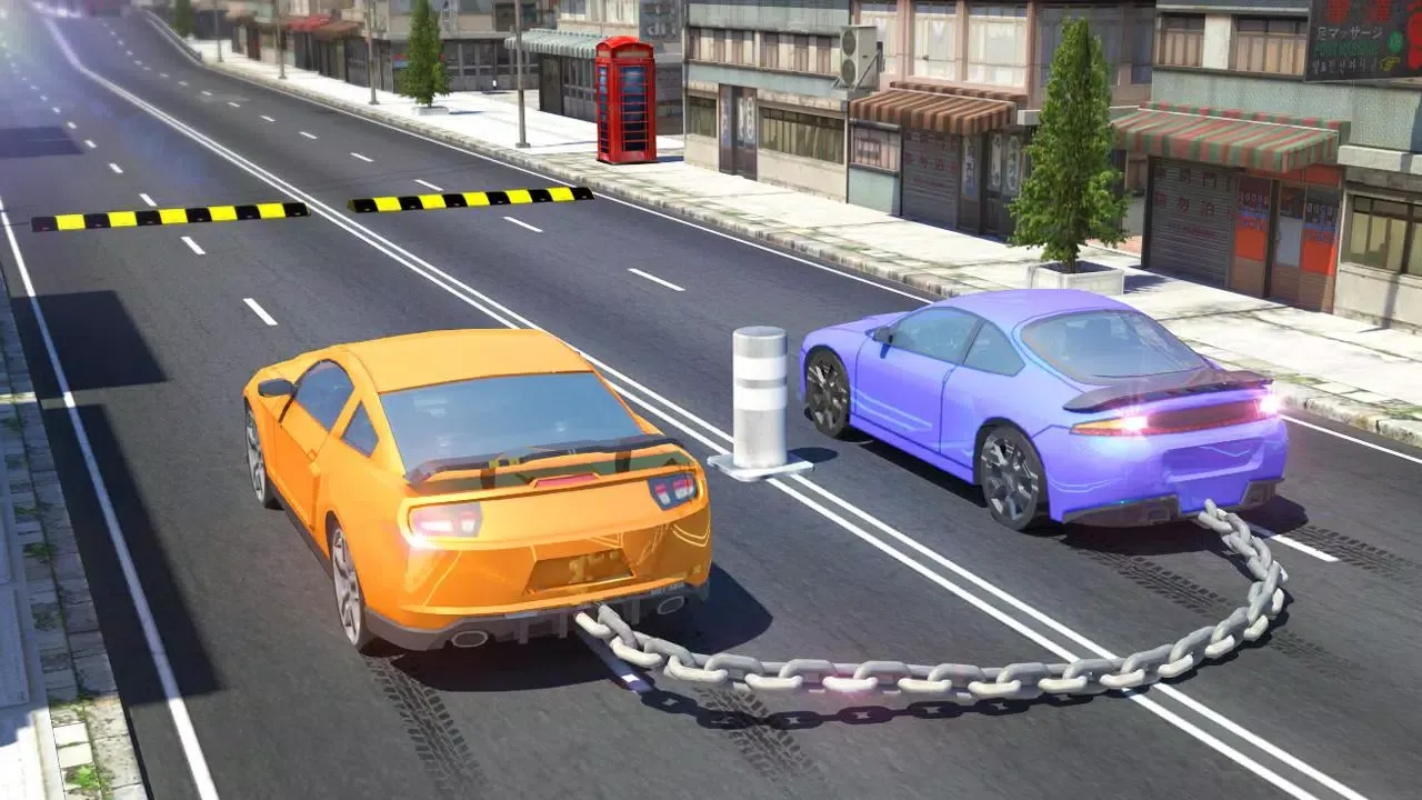 Chained Cars against Ramp Screenshots