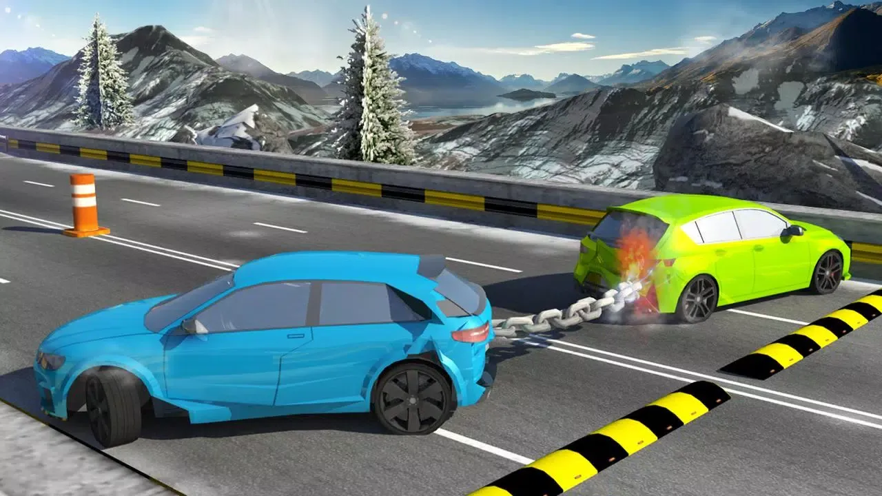 Chained Cars against Ramp Screenshots