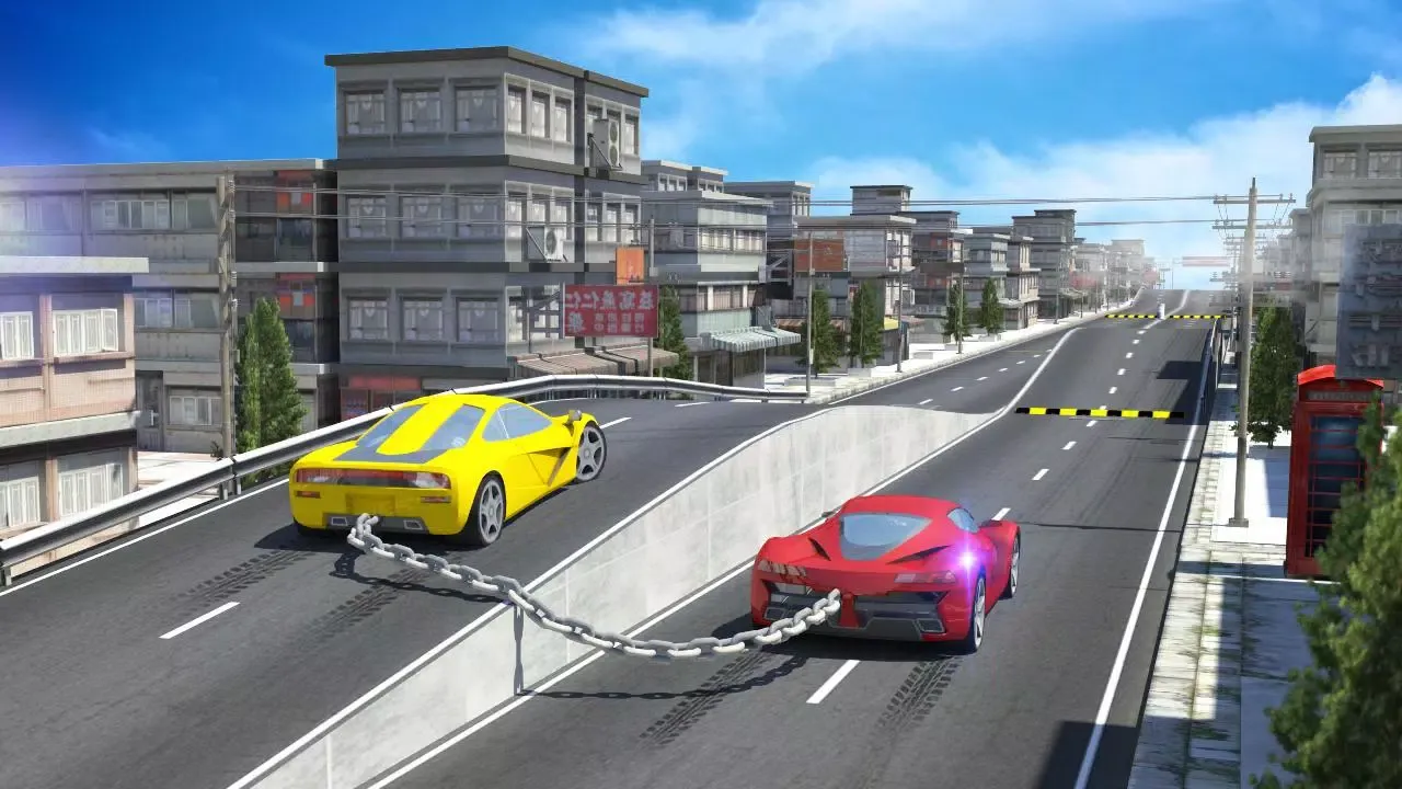 Chained Cars against Ramp Screenshots
