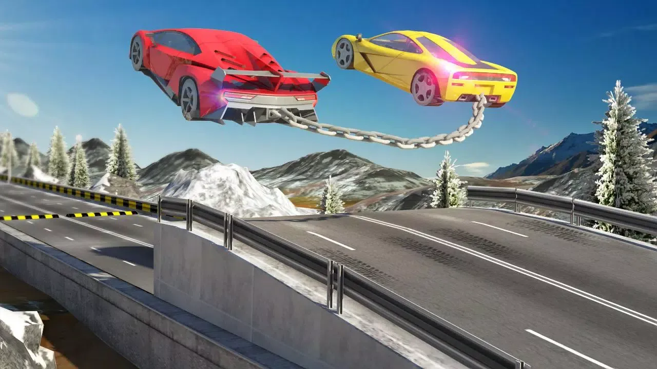 Chained Cars against Ramp Screenshots
