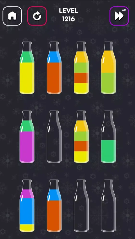 Captures d'écran de Water Color Sort Puzzle Games