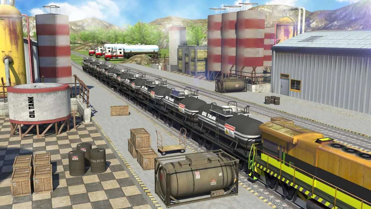 Captures d'écran de Oil Tanker Train Simulator