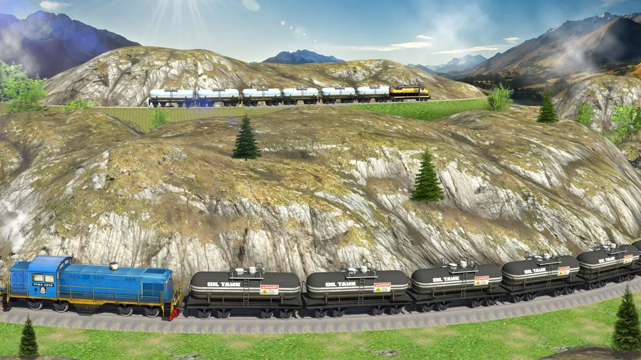 Captures d'écran de Oil Tanker Train Simulator