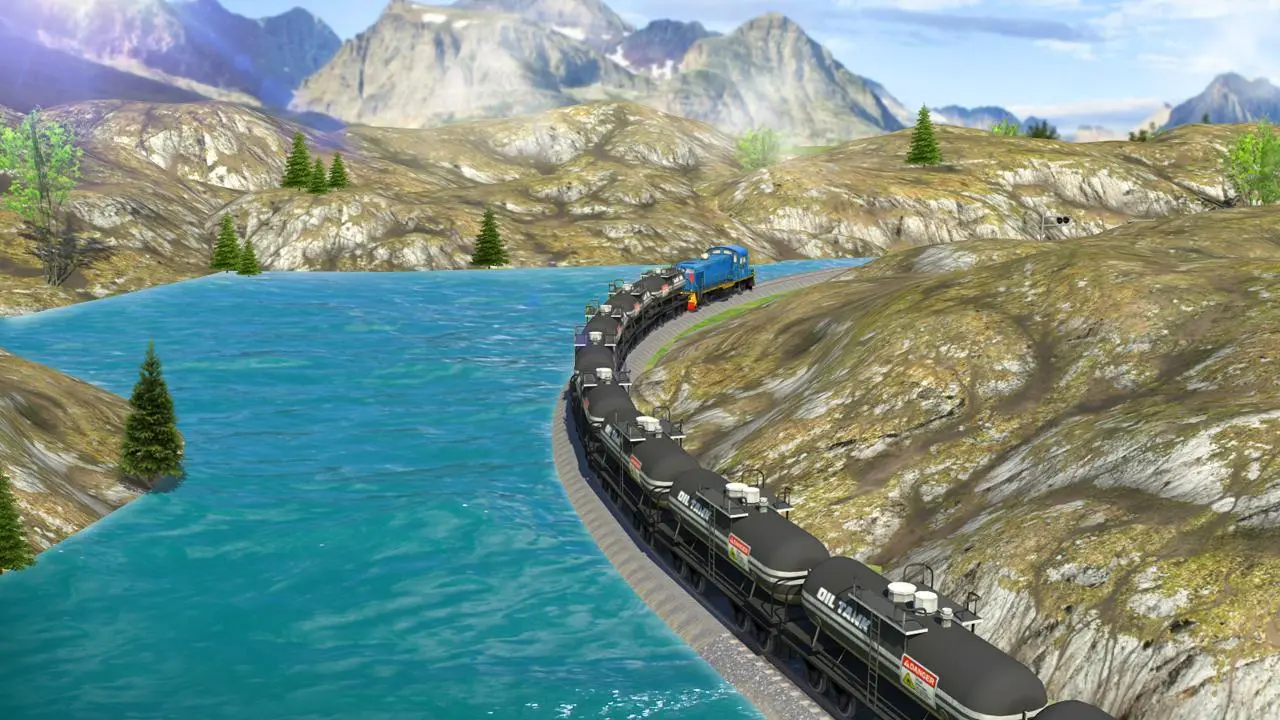 Captures d'écran de Oil Tanker Train Simulator