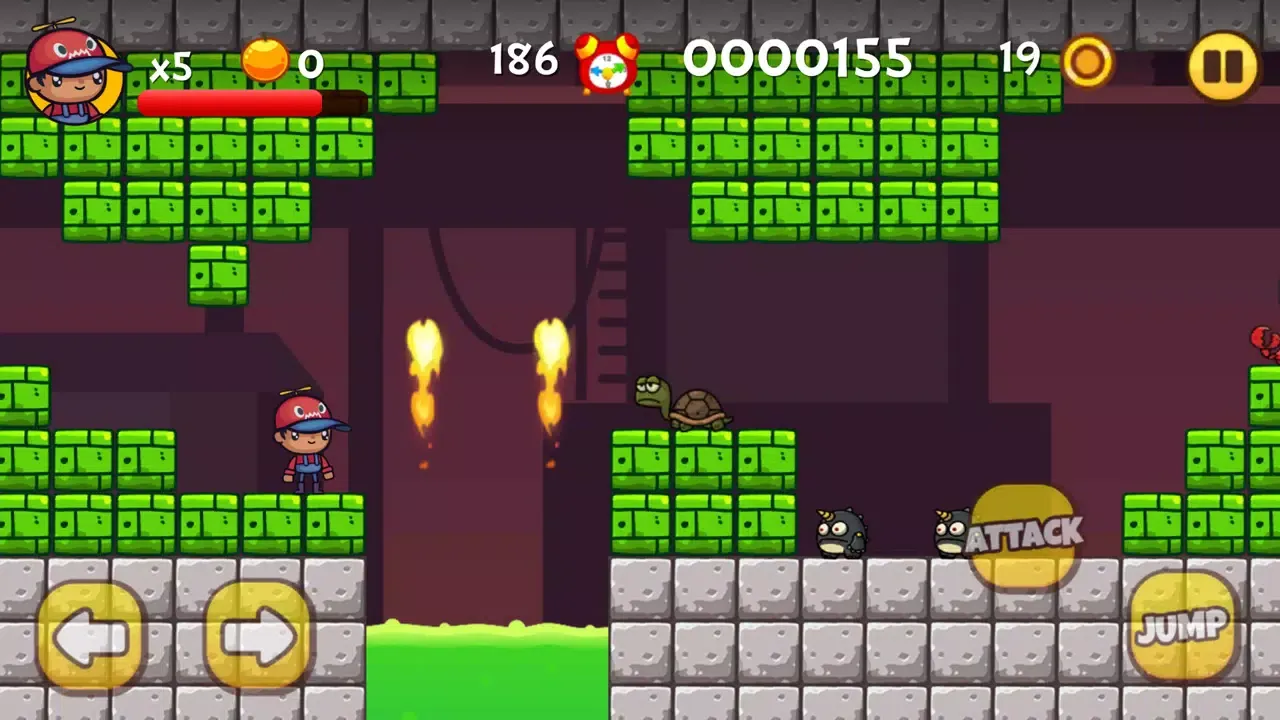 Bob Run Jungle Adventure Game Screenshots