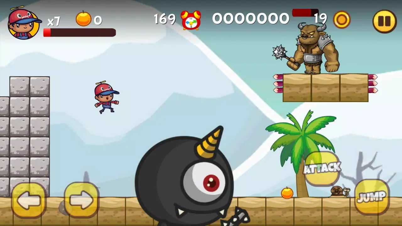 Bob Run Jungle Adventure Game Screenshots