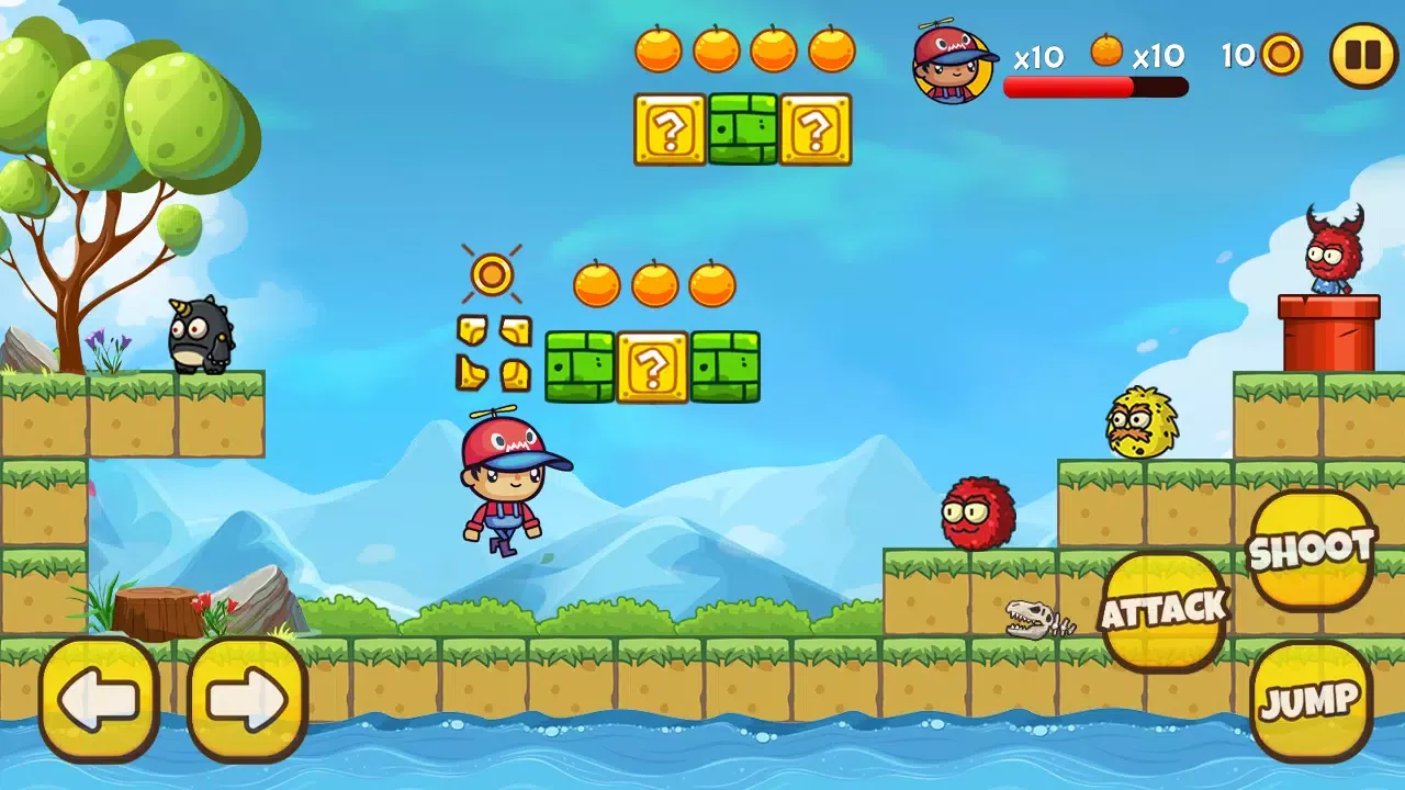 Bob Run Jungle Adventure Game Screenshots