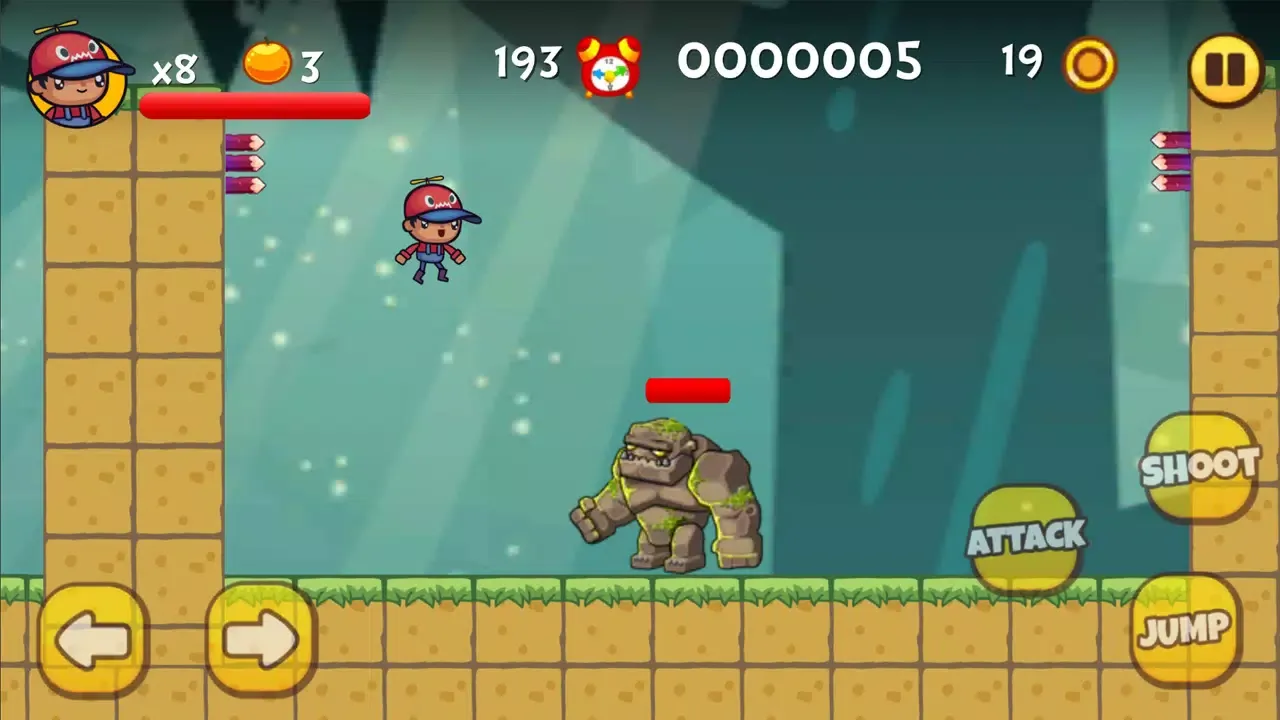 Bob Run Jungle Adventure Game Screenshots