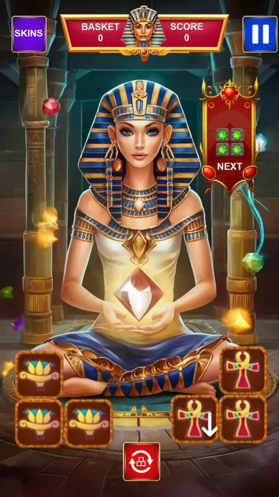 Скриншоты Pharaoh's Jewel Puzzle Game