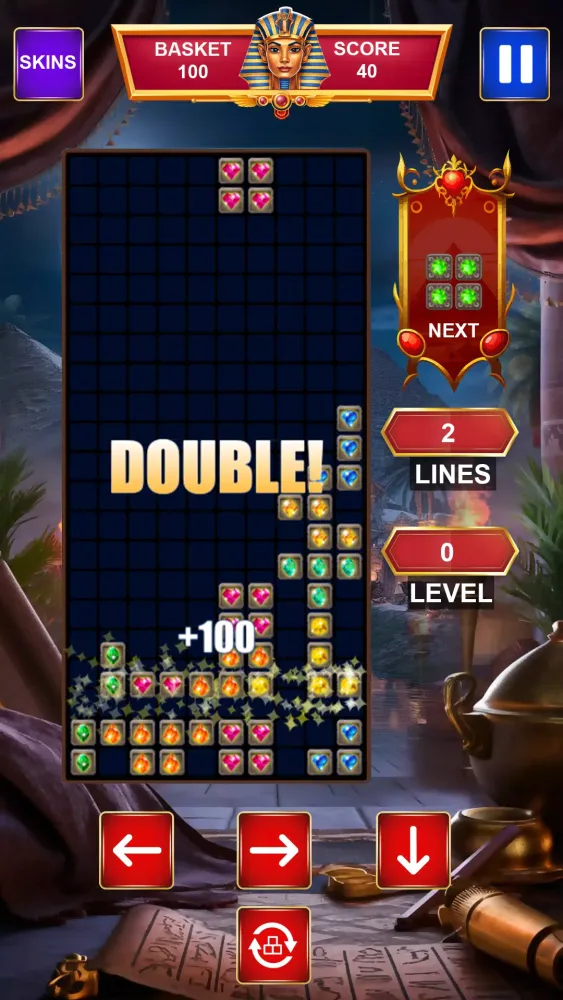 Скриншоты Pharaoh's Jewel Puzzle Game