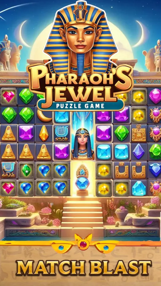 Скриншоты Pharaoh's Jewel Puzzle Game