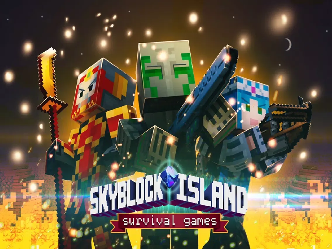 Skyblock Island Survival Game iPad  スクリーンショット