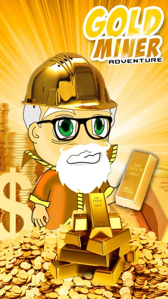 ภาพหน้าจอของ Free Gold Miner Adventure