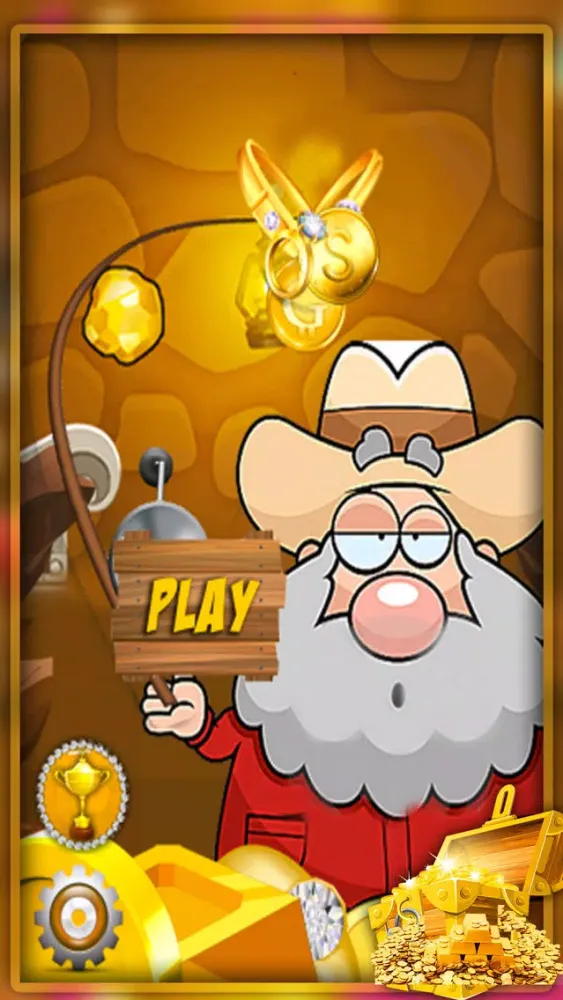 ภาพหน้าจอของ Free Gold Miner Adventure