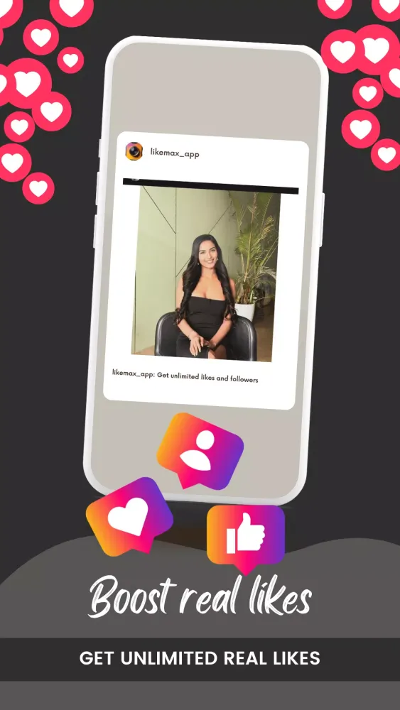 Likemax - Get Followers & like Screenshots