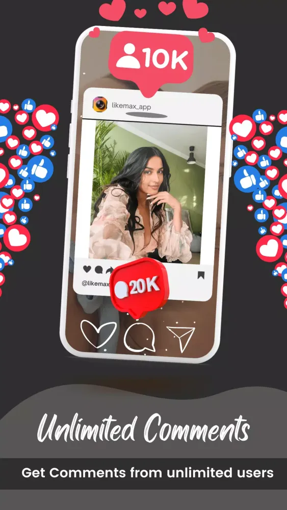 Likemax - Get Followers & like Screenshots