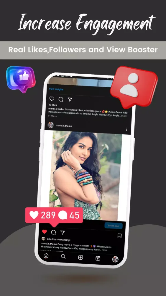 Likemax - Get Followers & like Screenshots