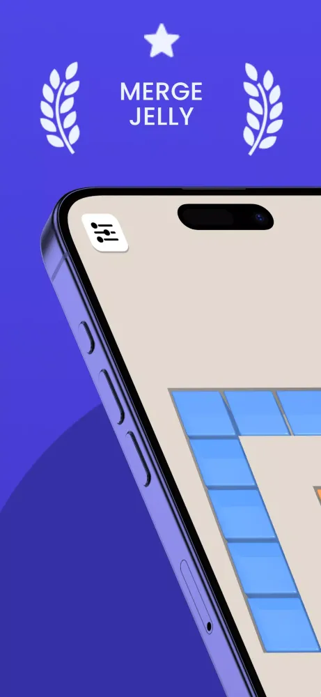 Screenshot di Jelly Merge 2048 Colors Puzzle