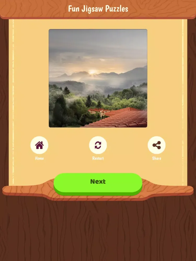 Fun Jigsaw Puzzles iPad  Ekran Görüntüleri