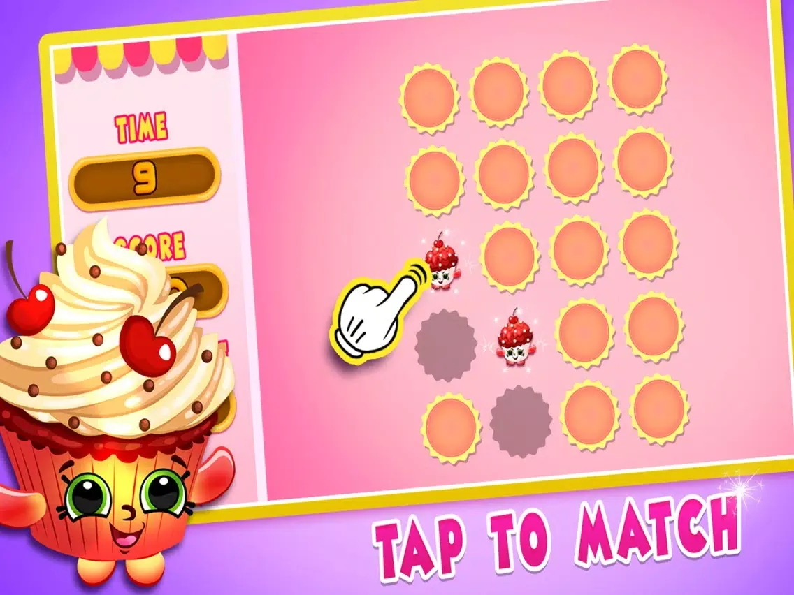 Capturas de pantalla de Match the Cupcakes iPad 