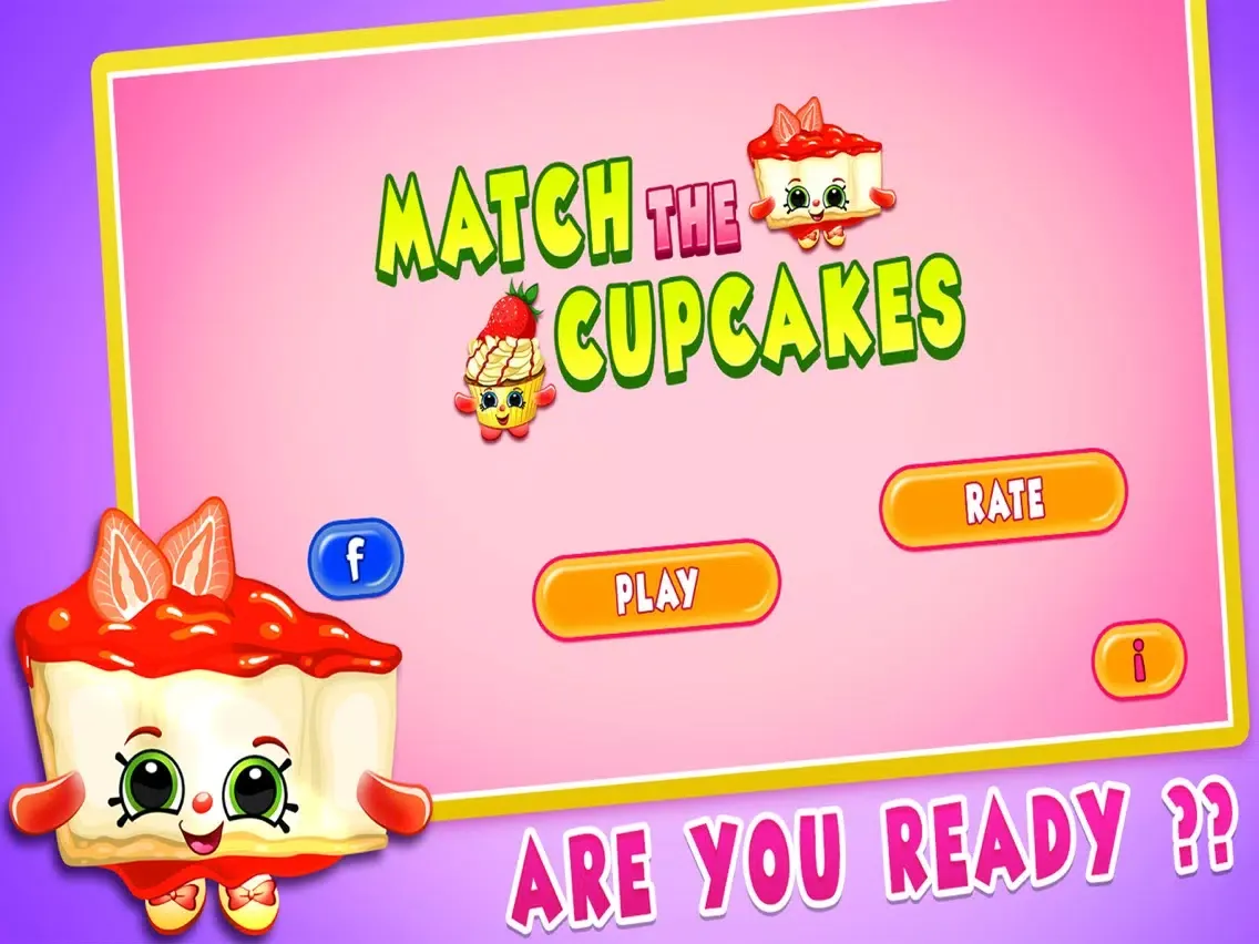 Capturas de pantalla de Match the Cupcakes iPad 