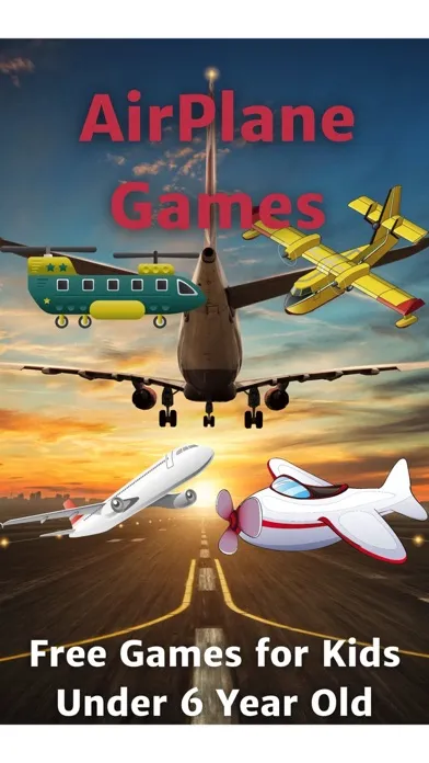 Airplane Games For Little Kids スクリーンショット