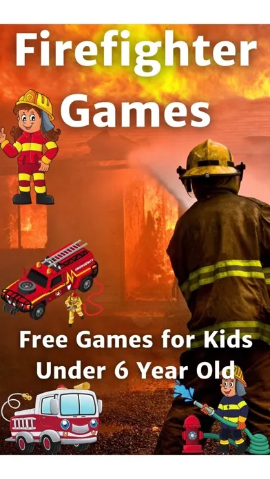 Captures d'écran de City Firefighter Game For Kids